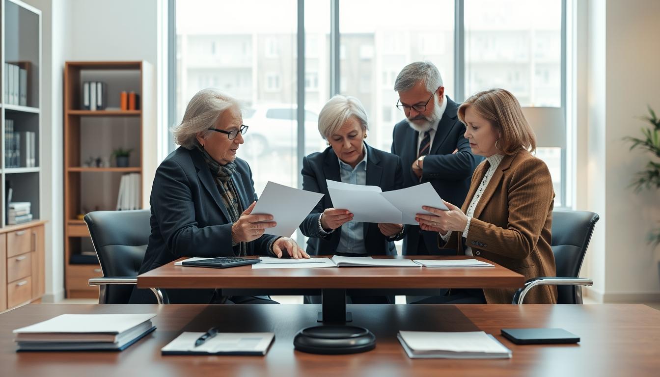 Discussion on family elder care planning