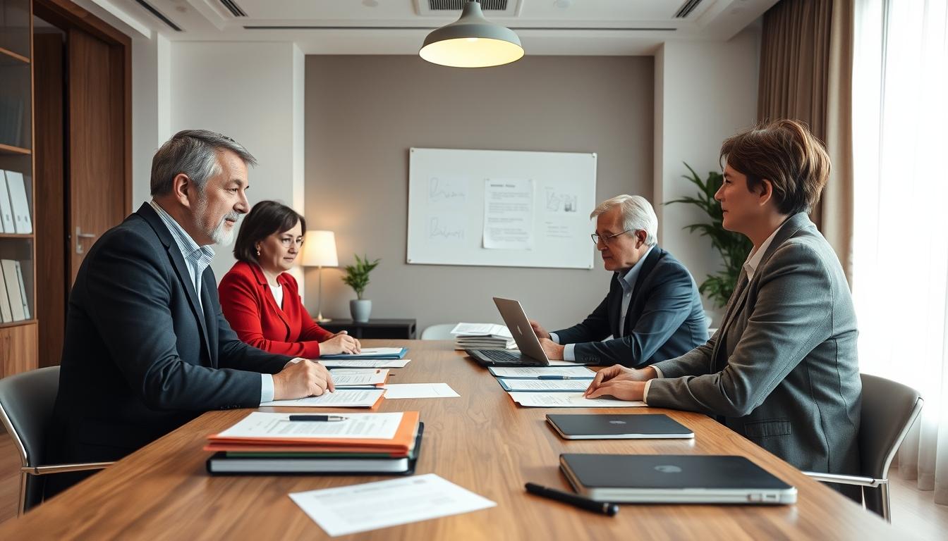 Family legal discussion support